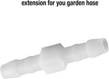 Gardena slangkoppling: plasttillbehör för reparation av slangar/förlängning av 10 mm slangar (7293-20)