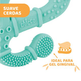 Chicco Soft&Clean tandring ödla, blå, 2M+