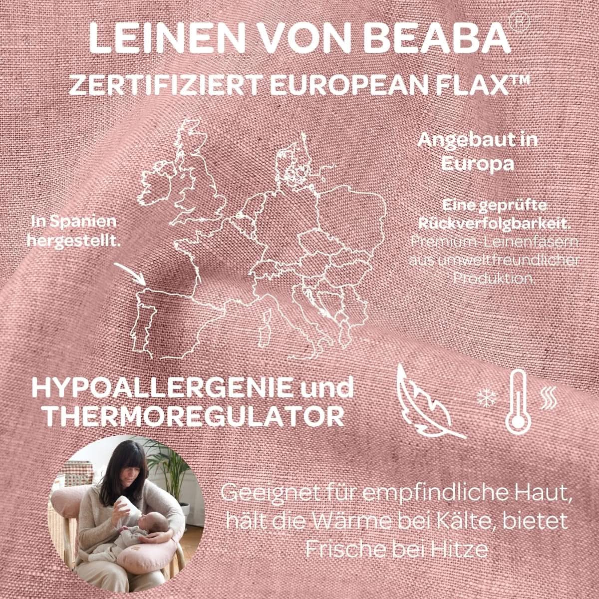 BÉABA, Big Flopsy, multifunktionell kudde för amning Tillbehör Mat och amning Bebe Naty Shop