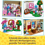 LEGO Animal Crossing Noook's Shop och Sophie's House-set, kreativ leksak för barn med 2 minifigurer från tv-spelsserien, present till flickor och pojkar från 7 år 77050 Byggset Besuche den LEGO-Store