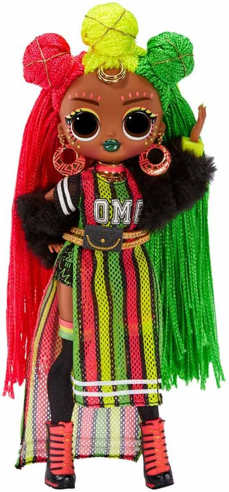 LOL Överraskning! OMG Queens Fashion Doll - SWAYS - 20 överraskningar inklusive outfit, accessoarer, dockställ med mera - Samlarobjekt - för pojkar och flickor från 4 år och uppåt