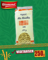 DIAMOND Mie Nudlar, vetenudlar utan ägg, snabbt och enkelt att tillaga, vegetariskt - 8 x 250 g