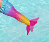Simba 105733318 - Evi Love Swimming Mermaid, Evi som en sjöjungfru, Kan simma ordentligt, Med fiskfigur, Dress up docka, 12cm, För barn från 3 år och uppåt Dolls Naty Shop