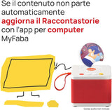 Plyschleksak - Tutti a Nanna con Oscar! - Berättelser och ljudsagor för barn från 10 månader - Ska lyssnas på med berättelser, italiensk version Jucarii Bebe Naty Shop