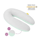 Badabulle Amningskudde och fluffig gravidkudde, 150 cm, med överdrag, ergonomisk form Tillbehör Mat och Amning Bebe Naty Shop