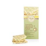 Venchi - White Chocolate Maxi Bar, saltad, 600 g, glutenfri, inga konstgjorda färger och inga konserveringsmedel