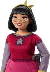 Mattel Disney Wish Dahlia of Rosas docka och tillbehör, ledad modedocka, HPX24