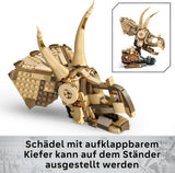 LEGO Jurassic World Dinosaur Fossils: Triceratops Skull Model, dinosaurie leksak för pojkar och flickor från 9 år, present till barn och fans Jurassic World 76969 Byggset Besuche den LEGO-Store