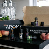 Myaroma | Set: Forest & Meadow - Ren naturlig smak med fruktsmak och fruktsmak (5 x 10 ml) | Sockerfria och osötade Naty Shop Sweeteners