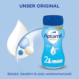 Aptamil Pronutra 2, tillskottsmjölk efter 6 månader, drickfärdig barnmjölk (4 x 200 ml)