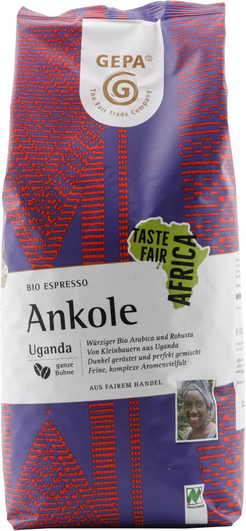 Ankole ekologisk espresso 6 x 1000 g