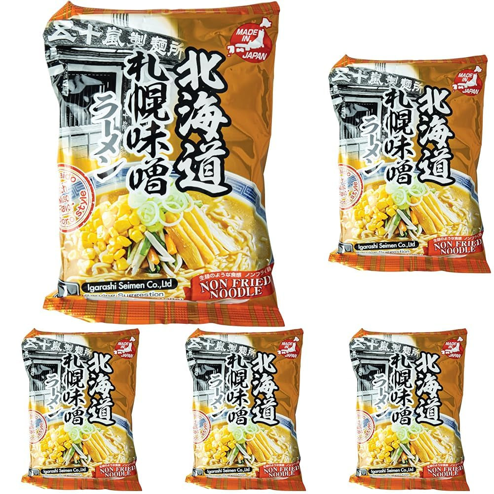 Nudlar, Instant Ramen med Misosås (Sapporo Miso Ramen) - 1 x 108 g