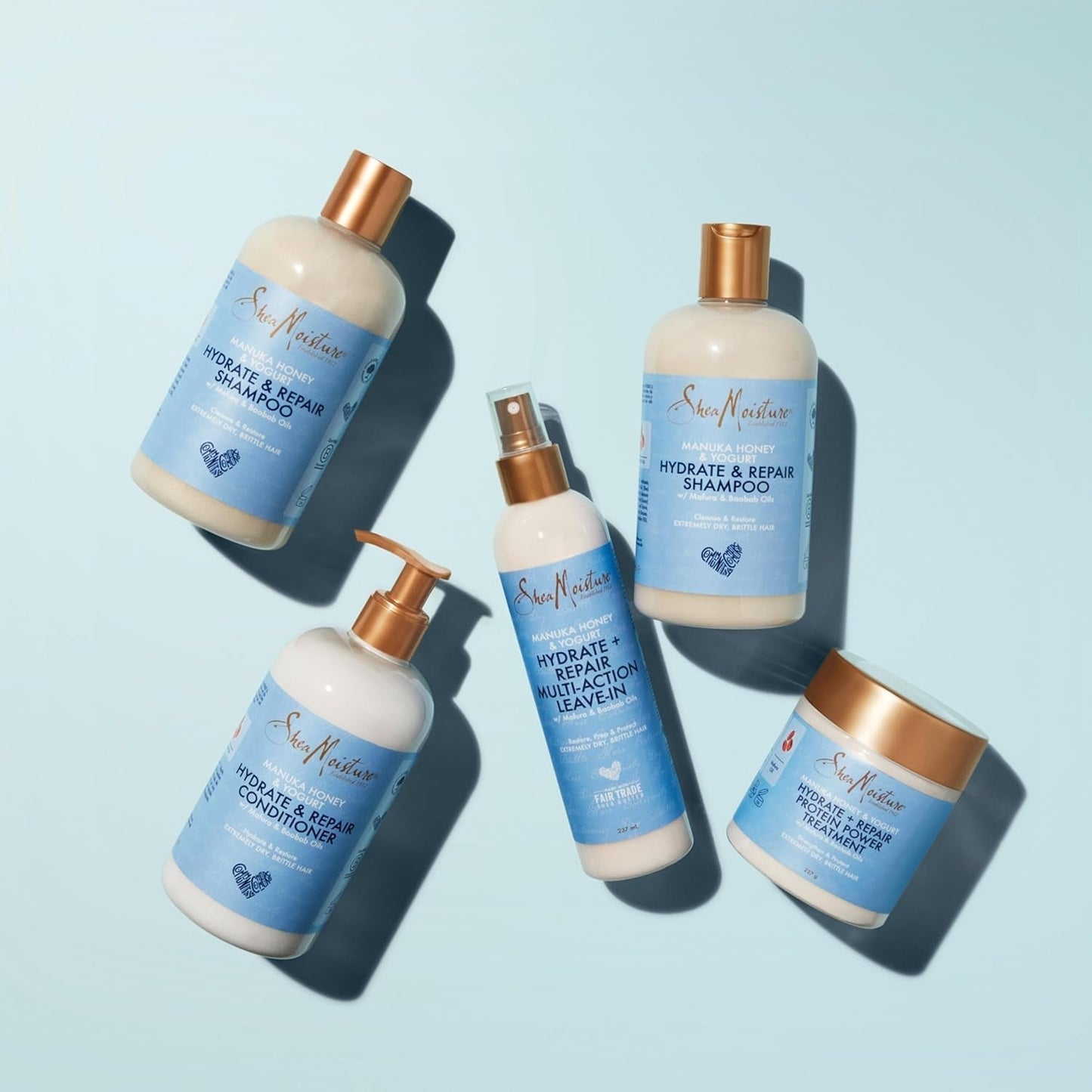 Sheamoisture Hydrate & Repair, Extremt Torrt och Sprödt hårbalsam, Manuka Honung och Yoghurt Sheamoisture Hårvård