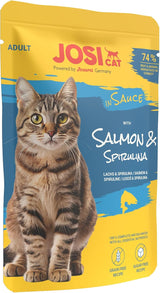 Multipack blandat urval i sås (12 x 85 g) | Vuxen | Premium våtfoder i sås för urvuxna katter Multipack myth 4 Sorten | Ohne Konservierungsmittel | 12 pack