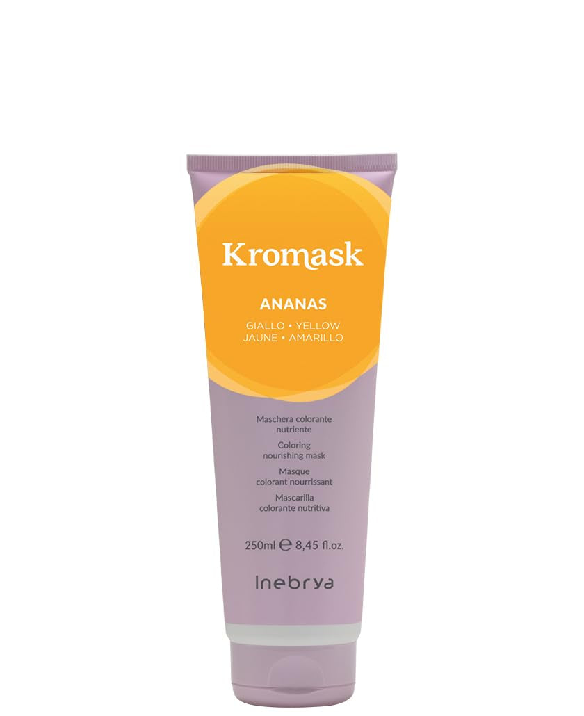 INEBRYA Kromask Nourishing Pineapple Mask 250ml Naty Shop Hair Mask Standardtitel