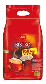 Melitta BellaCrema Intenso gemahlener Röstkaffee i Kaffee-Pads 10 x 16 Pads & Café Bistro Röstkaffee i Kaffee-Pads, 100 Pads