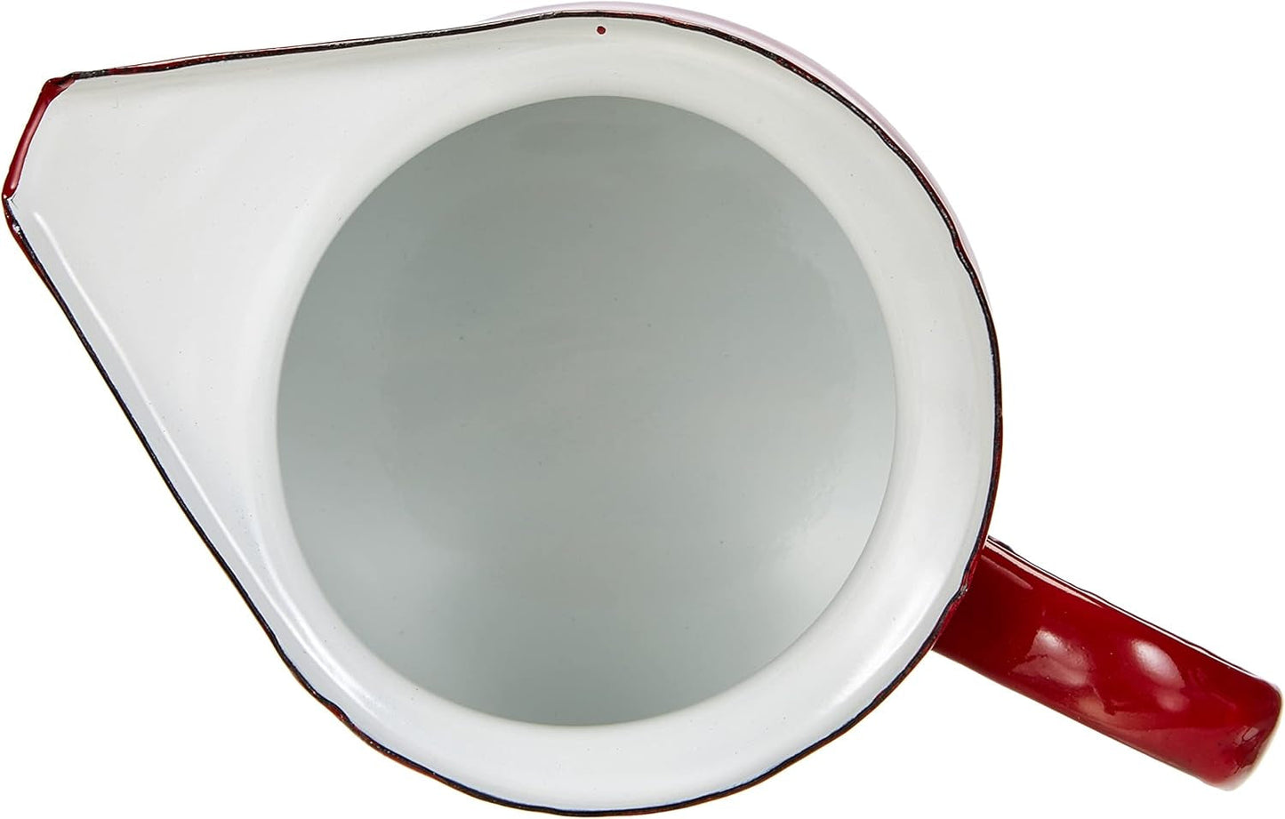 910550 – Röd mjölkmugg, serverar 0,50 liter.