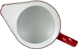 910550 – Röd mjölkmugg, serverar 0,50 liter.