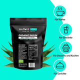 Naturkost - Bio-Inulin 1 Kg | Aus Agave | Natürliches Präbiotikum Sötningsmedel Naty Shop