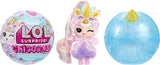 LOL Överraskning! Unicorns Tots - Innehåller 1 docka med klar kropp och lavalampeffekt, bepansrad förpackning, 8 samlardockor med 2 färgglada blandningar, för åldrarna 4 och uppåt
