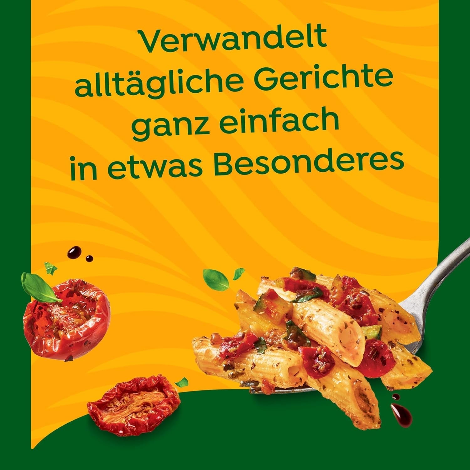 Knorr Schnell gewürzt Kochpaste Getrocknete Tomato & Mediterranean Kräuter einfach & schnell für einen besons intensiveen, geballten Gesmack 165 g