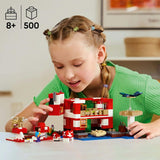 LEGO Minecraft The Mushroom Cow House Videospel Byggnadsleksak Svamp Landmodell med minifigurer Steve och andra karaktärer Leksats för pojkar och flickor 8 år 21270 Byggset Beuche den LEGO-Store