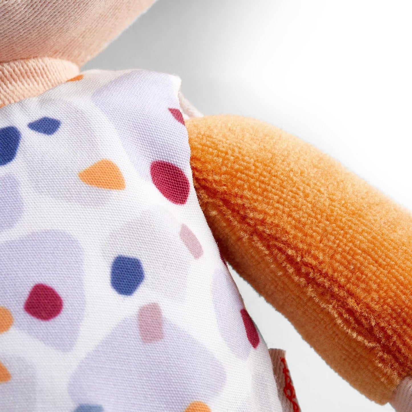 HABA Malou docka - 30 cm hög mjuk docka för att leka och kramas - Mjuka och tvättbara material - Idealiskt alternativ till plyschdockor - Lämplig för barn från 1,5 år - 2010818001