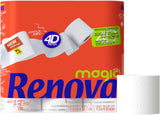 Renova toalettpapper, 7 paket med 9 rullar - 63 rullar totalt