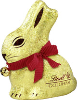 GULDEN KANIN med choklad | 100 g DEN GYLDEN KANINEN | Premium vit choklad och GOLDEN BUNNY Glamour Gold Edition Choklad | 100 g DEN GYLDEN KANINEN