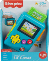 Fisher-Price HBC86 - Inlärningskul Lil' Gamer, musikalisk inlärnings- och aktivitetsleksak, tysk version, för spädbarn och småbarn från 6 till 36 månader Babyleksaker Naty Shop