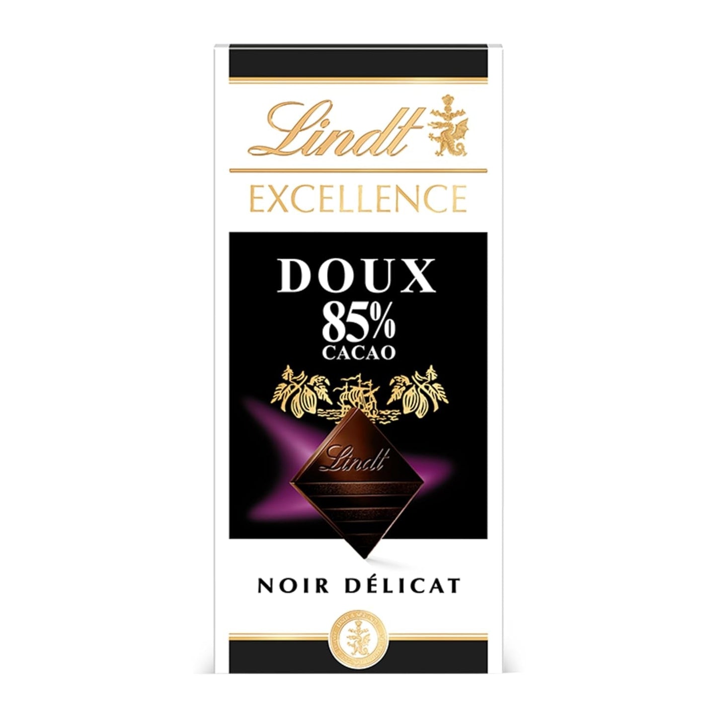 Lindt Choklad | Bar EXCELLENS 85 % kakao | 100g | Extra mörk choklad | Vegansk chokladkaka