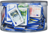 Theobroma Goldgeld Schokoladen Euros, Lose Münzen in Der Dose, 1Er Pack (1 X 1 Kg) Naty Shop Sedel