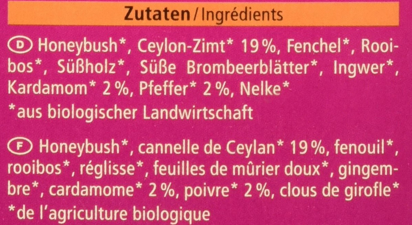 Sweet Chai ekologiskt te, 20 tepåsar, 40 g (förpackning med 3)