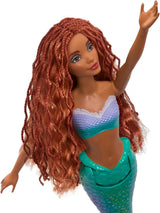Mattel Disney Ariel - The Little Mermaid Doll, Inspirerad av The Little Mermaid Movie, Mermaid Toy, Positionable, Disney Gifts, Toy for Ages 3 and Up, HLX08