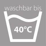 Traumnacht ortopedisk vattenkudde med justerbar fyllnadsmängd, 100 % bomullsöverdrag, 40 X 80 cm, utvecklad i Tyskland - Tillverkad i EU, vit, 1 st (1 förpackning) Naty Shop standardkuddar