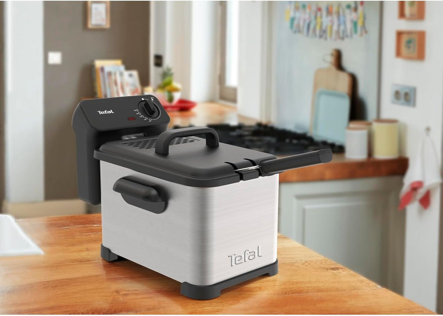 Tefal Family Pro Access 4.0L, 3000 Watt, semi-professionell, med olja, avtagbar oljetank, kylzonsteknik Vitvaror Naty Shop