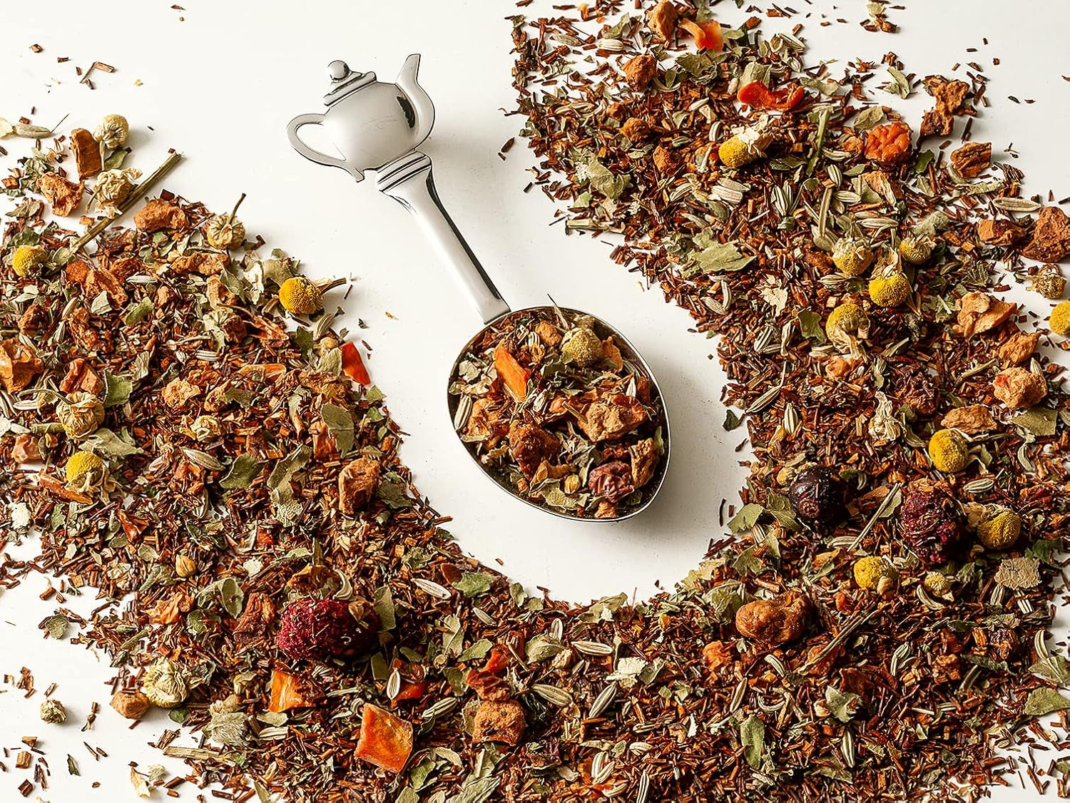 VITSTORM® BIO TEE Mom & Kids - Te för kvinnor och ammande - Rooibos, äpple, fänkål, citronmeliss, alchemilla, jordgubb - Avkopplande te - Fruktigt och gott - Koffeinfritt - Örtte 100 g