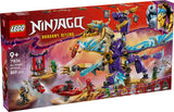LEGO NINJAGO Lightbow Dragon - leksak med 8 minifigurer och ett Spinjitzu-hjul - interaktiv ninjabyggleksak för pojkar och flickor över 9 år - presentidé för fans 71836 Byggset Besuche den LEGO-Store
