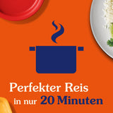 BEN'S ORIGINAL™ långkornigt ris, kokt i påse, 9 x 500 g, 20 minuter