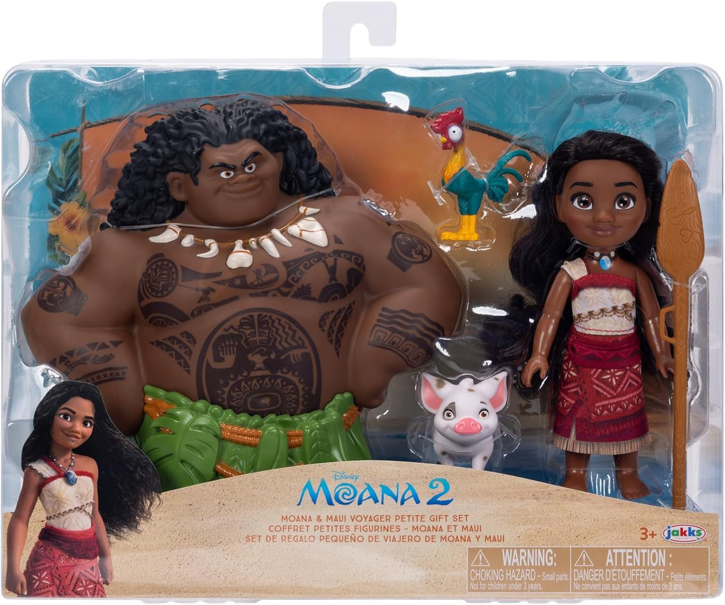 Vaiana 2 Vaiana & Maui presentset 15 cm dockor Naty Shop