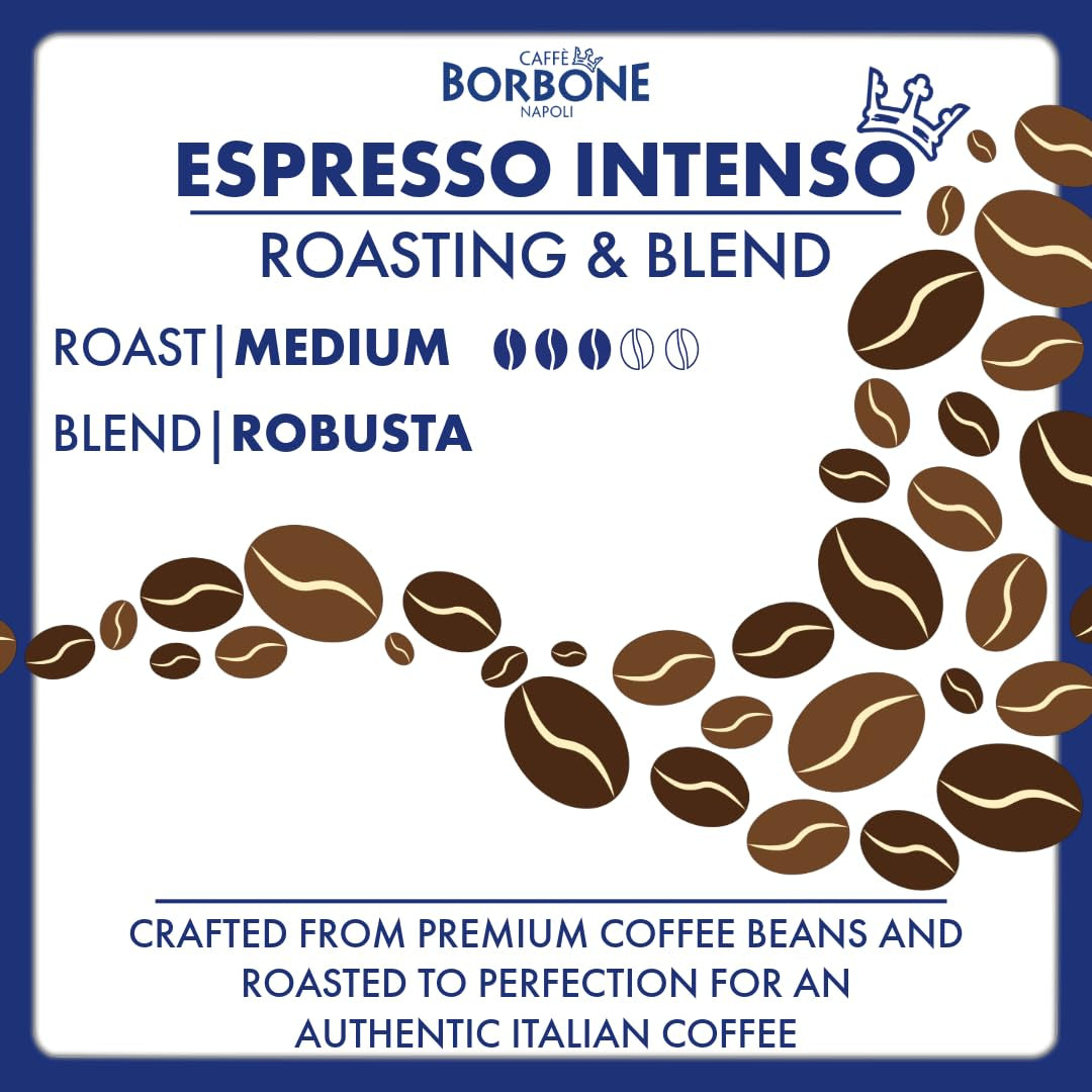 Caffe Borbone Espresso Strength 9/10 Nespresso-kompatibla 10 kaffekapslar