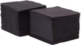 Saten Ser22104961 Cocktail, servetter 20 X 20, 2 lager, 1/4-faldig, 100 servetter, Punta-Punta, svart