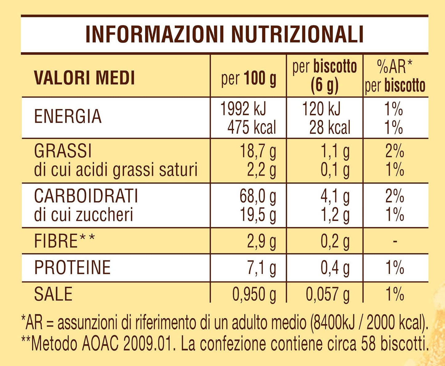 White Mill Frolini Galletti kex med färsk mjölk, 100% italiensk, 350 g