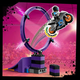 LEGO 60361 City Stuntz Ultimate Stunt Rider Challenge, 3-i-1-stunts för 1 eller 2 spelare, med 2-hjuliga leksaksmotorcyklar för barn, Set 2023 Byggset Besuche den LEGO-Store