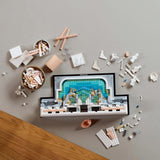 LEGO Architecture Fontana di Trevi - Modell av ett landmärke i Rom med minifigurer skulpturer - samling för kontor och vardagsrum - present till vuxna och arkitekturälskare 21062 Byggset Besuche den LEGO-Store