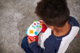 Simba 104010017 - ABC-spelkontroll, babyleksak, djurljud, sånger, 20+ ljud, från 12 månader, motoriska färdigheter, spelkonsol, toddlerleksak, lektelefon Bebe Toys Naty Shop