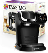 Tassimo My Way espressomaskin med 2 kapslar TAS6502 med vattenfilter, 70+ drycker, dryckesanpassning, kaffevariation, enkel bryggning, 1500W, svart