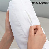 Innovagoods Ergonomisk U-formad kudde för sidoslipare, idealisk för graviditet, främjar lugn andning, minskar snarkning, bomull och polyester, vit, 39 X 57 X 14 cm Cervikala ortopediska kuddar Naty Shop