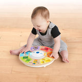 Baby Einstein, Hape, Cal's Smart Sounds Symphony Magic Touch Trä elektronisk aktivitetsleksak på 3 språk (engelska, franska och spanska), 3 lägen, från 6 månader Babyleksaker Naty Shop