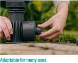 Bevattningssystem Gardena Micro-Drip Basic Unit 2000: Basenhet för tryckreduktion, vattenflöde ca. 2 000 l/h, snabb och enkel anslutningsteknik (1354-20)